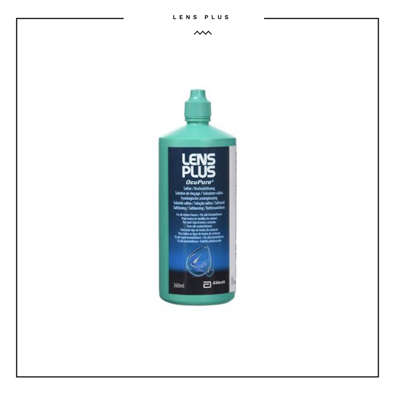Lens Plus OcuPure Saline 360ml