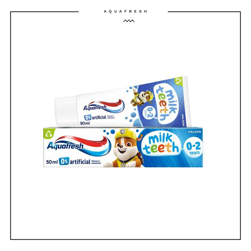 Aquafresh Milk Teeth Toothpaste 0-2 Years 50ml