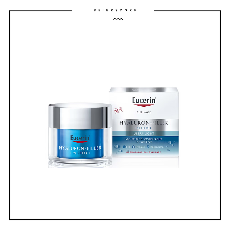 Eucerin Hyaluron-Filler Moisture Booster Night Gel Cream 50ml
