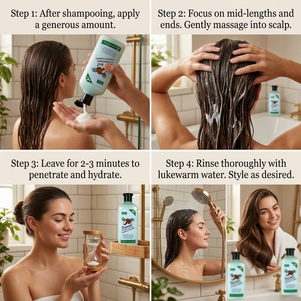 XHC Coconut Hydrating Conditioner 400ml