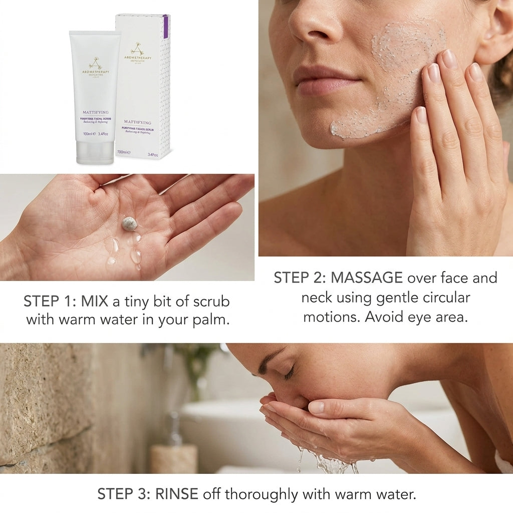 Aromatherapy Associates Mattifying Purifying Facial Scrub 100ml