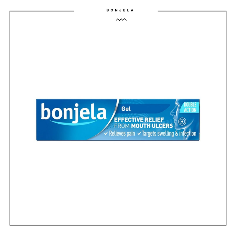 Bonjela 15g Oral Gel - Fast Acting Pain Relief For Mouth Ulcers, Cold Sores, Swelling, Infection, Suitable With Dentures, Adult Treatment, Quick Medication Solution
