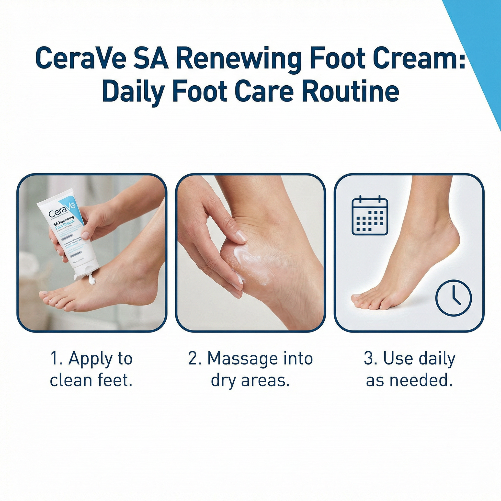 CeraVe SA Renewing Foot Cream 88ml