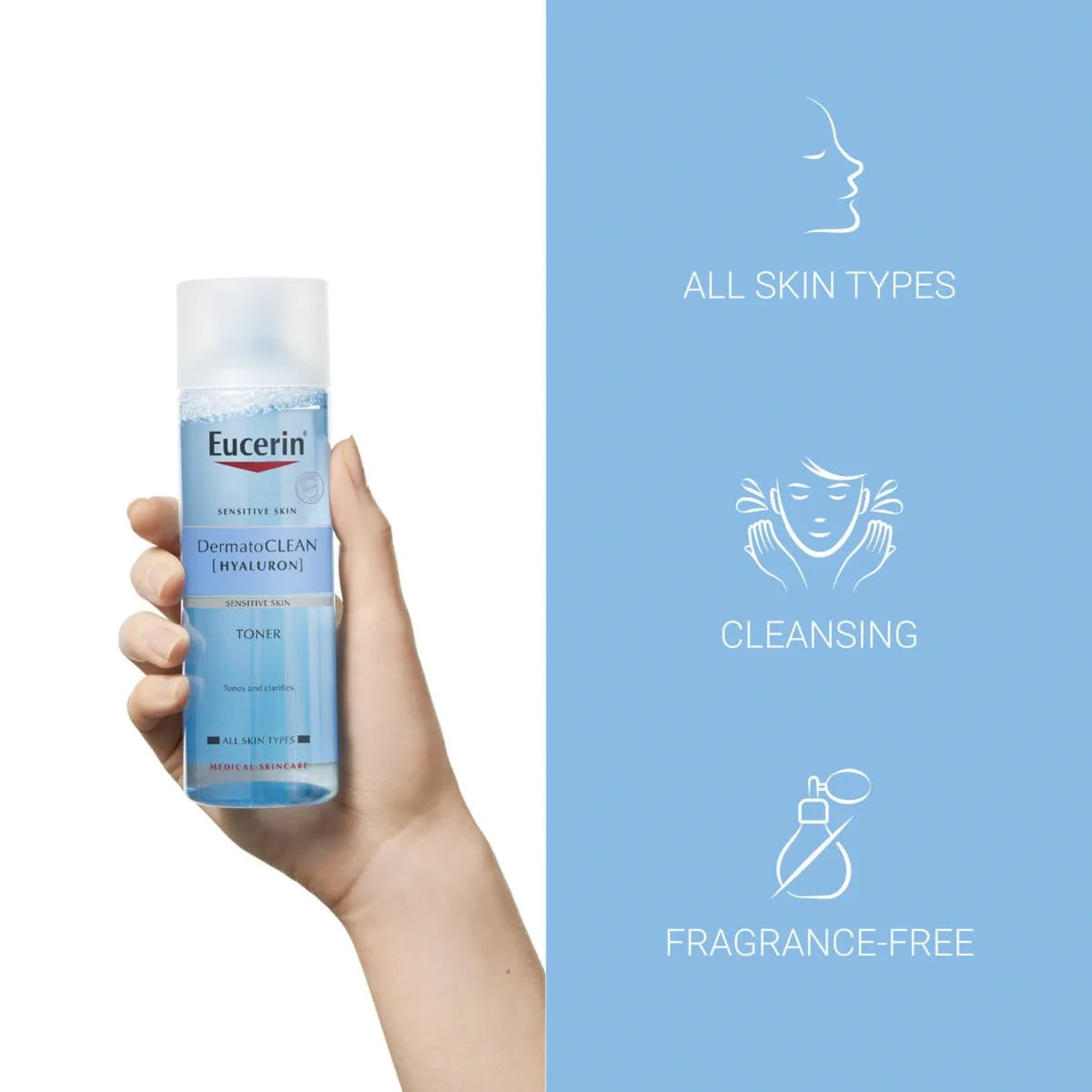 Eucerin DermatoClean Hyaluron Toner 200ml