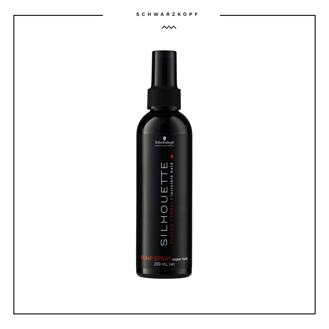 Schwarzkopf Silhouette Classic Formula Invisible HoldPump Spray Super Hold 200ml