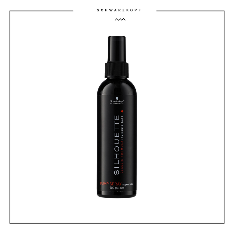 Schwarzkopf Silhouette Classic Formula Invisible HoldPump Spray Super Hold 200ml