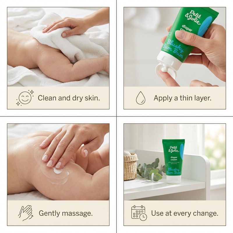 Petit & Jolie Baby Diaper Cream 75ml