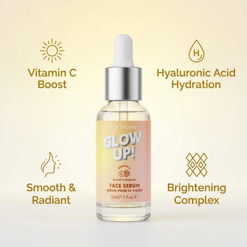 Yes Studio Glow Up Vitamin C Smooth Brighten Face Serum 30ml