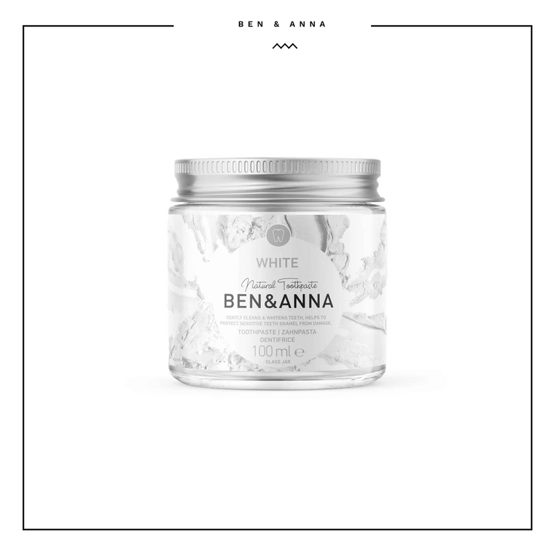 Ben & Anna Toothpaste Whitening 100ml (Fluoride Free)
