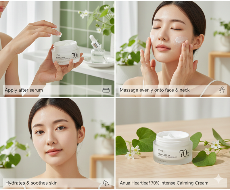 Anua heartleaf 70 intense calming cream 50ml