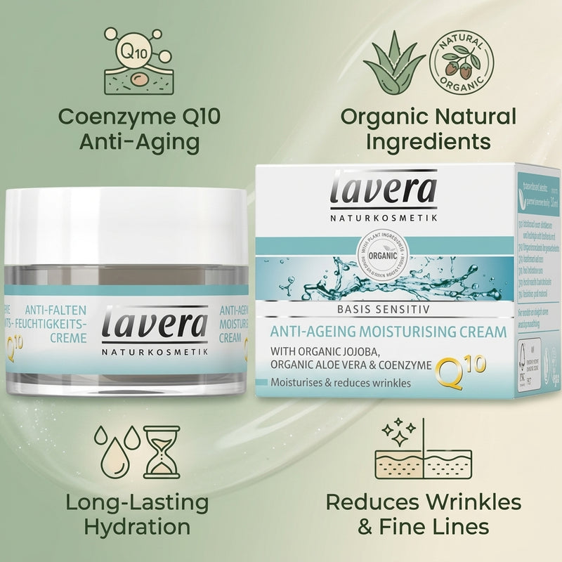 Lavera Basis - Moisturising Cream Q10 50ml