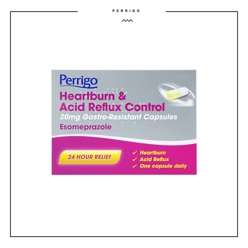 Perrigo Heart Burn & Acid Reflux Control 20mg 7 Caps