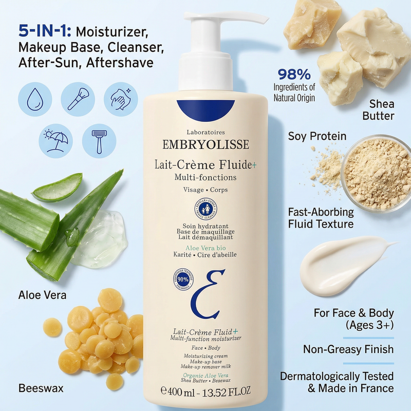 Embryolisse lait creme fluide + multifunction 400ml