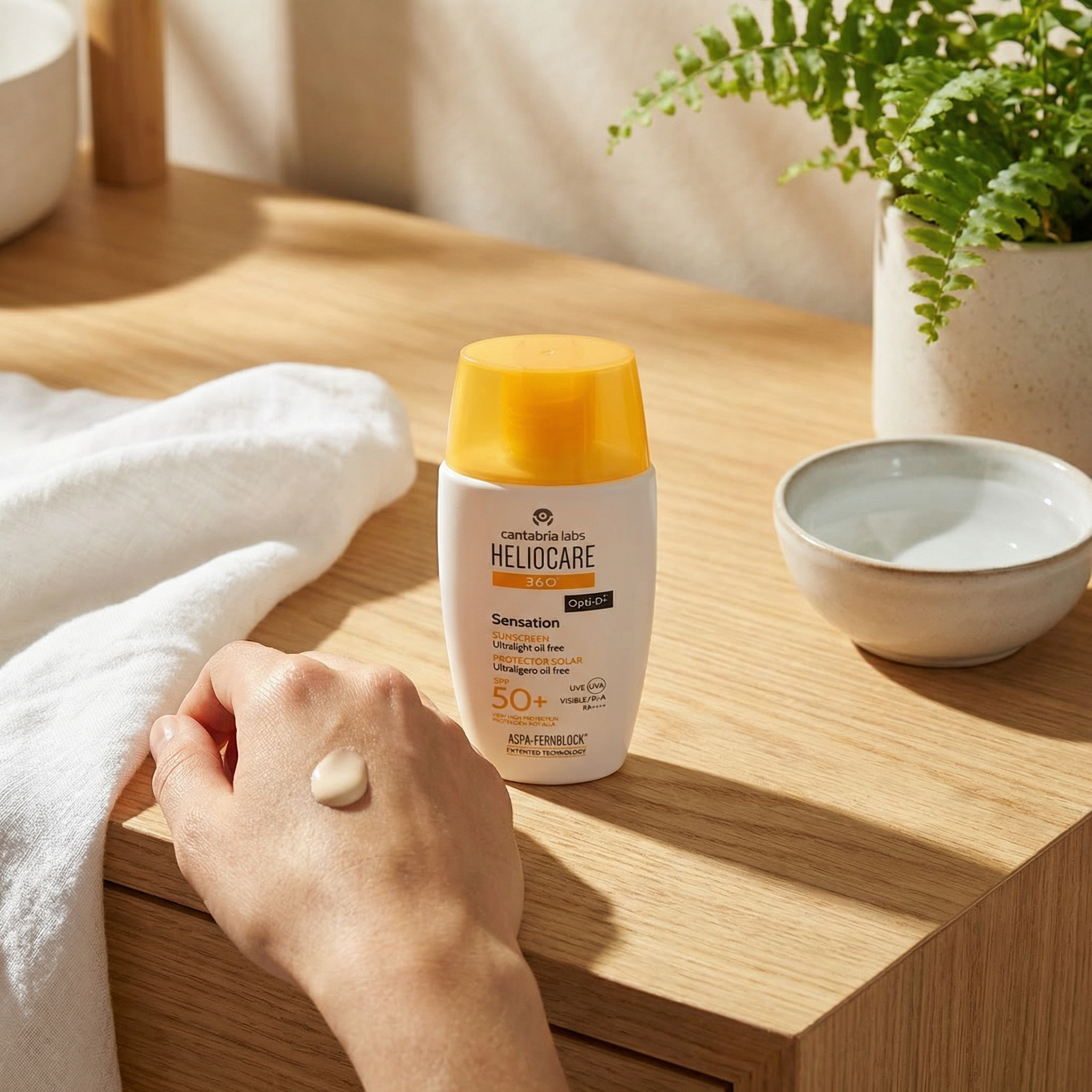 Heliocare 360 sensation sunscreen Opti-D SPF 50+ UVA UVB 50ml