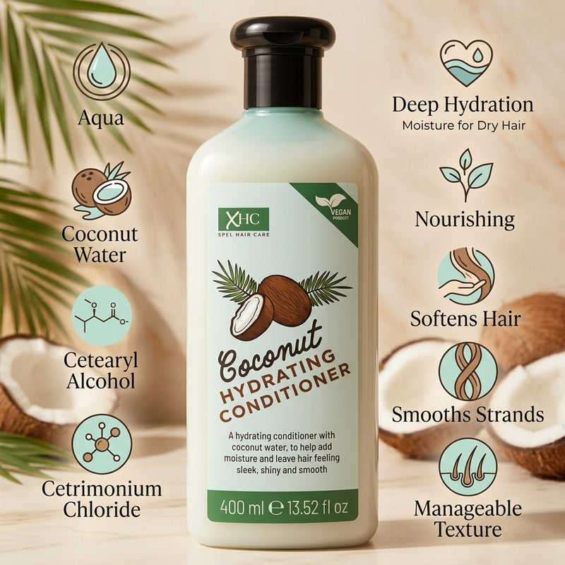 XHC Coconut Hydrating Conditioner 400ml