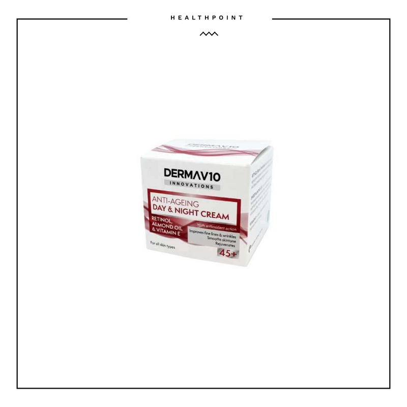 Derma V10 Anti-Ageing Retinol Day & Night Cream - 50ml