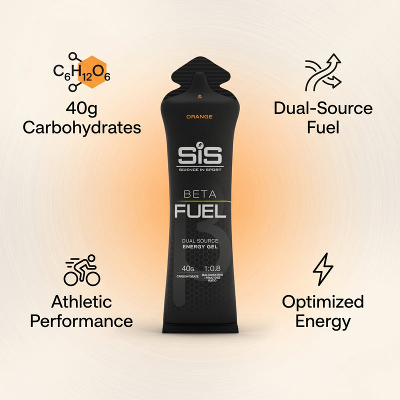 Science In Sport Beta Fuel Orange Energy Gel 40g