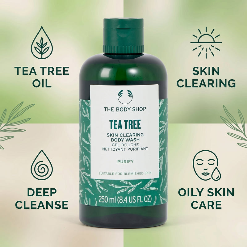 The Body Shop Tea Tree Skin Clearing Body Wash Purifing 250ml