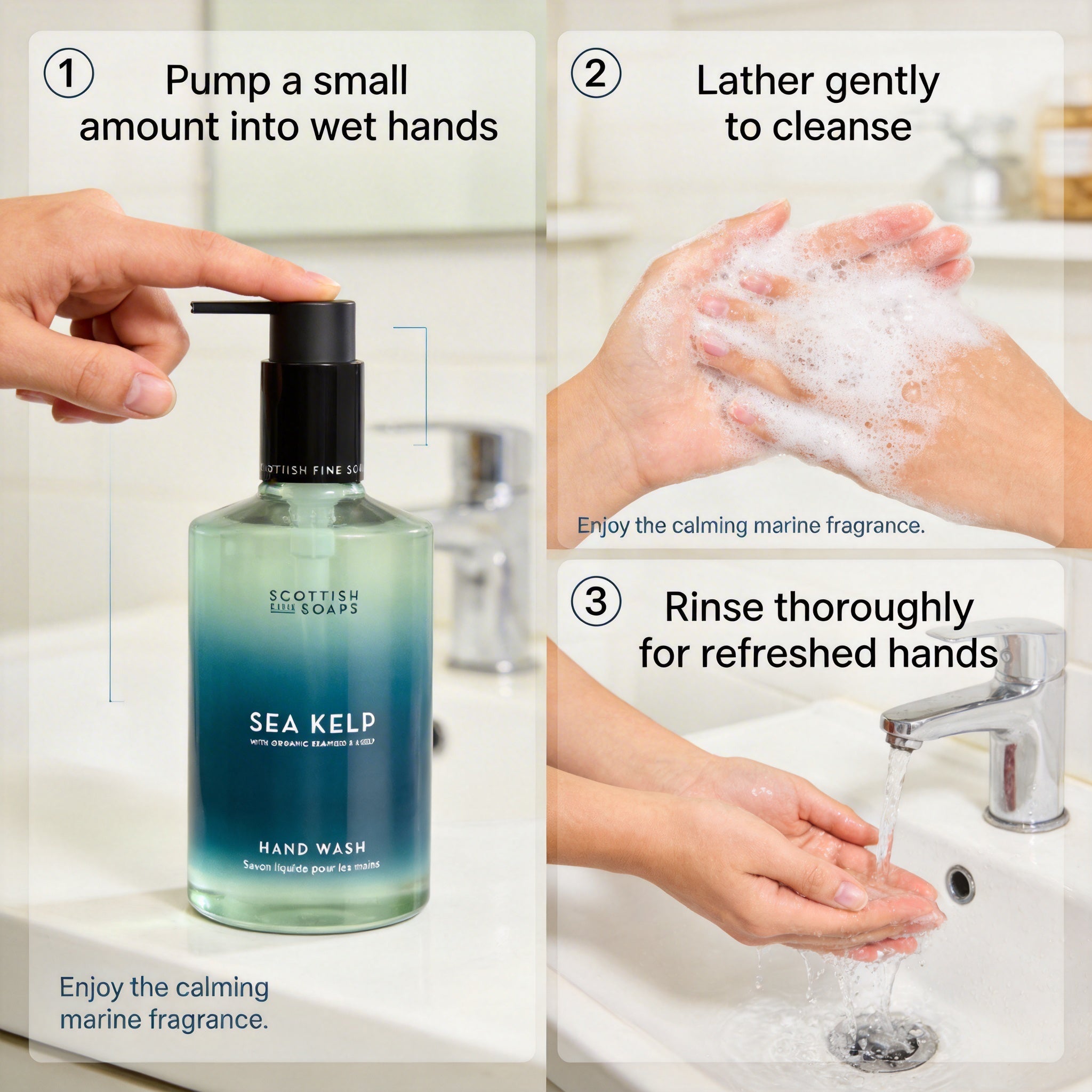 Scottish Fine Soaps Sea Kelp Hand Wash 300ml