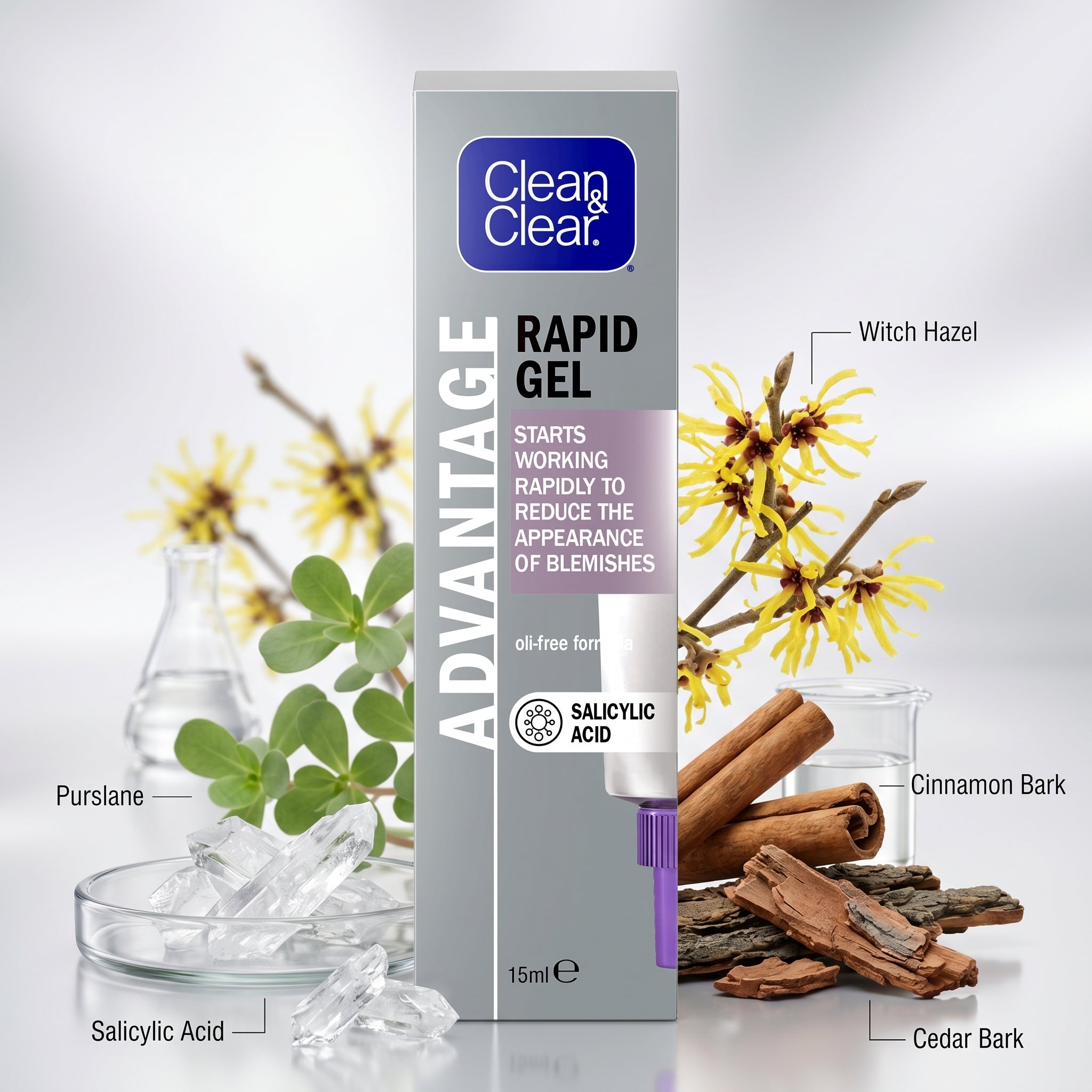 Clean & Clear Advantage Fast Action Spot Treatment Gel 15ml