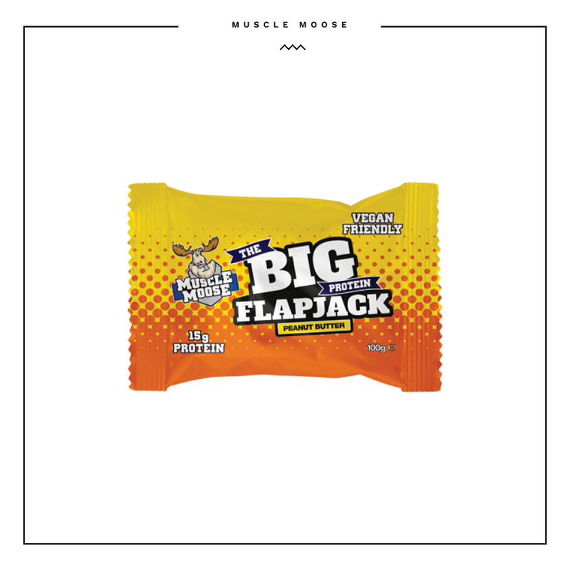Muscle Moose Big Protein Flapjack Peanut Butter 100g
