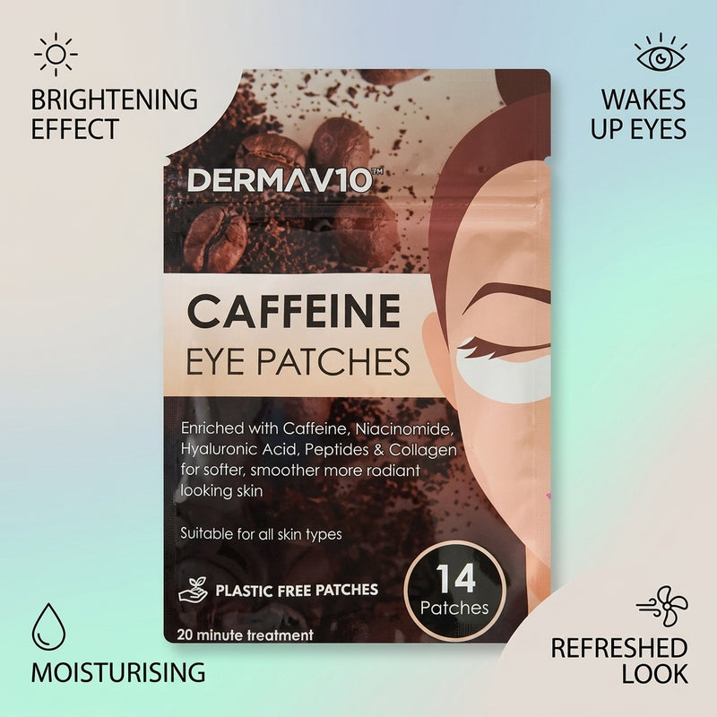 Derma V10 Caffeine Eye Patches 14 patches