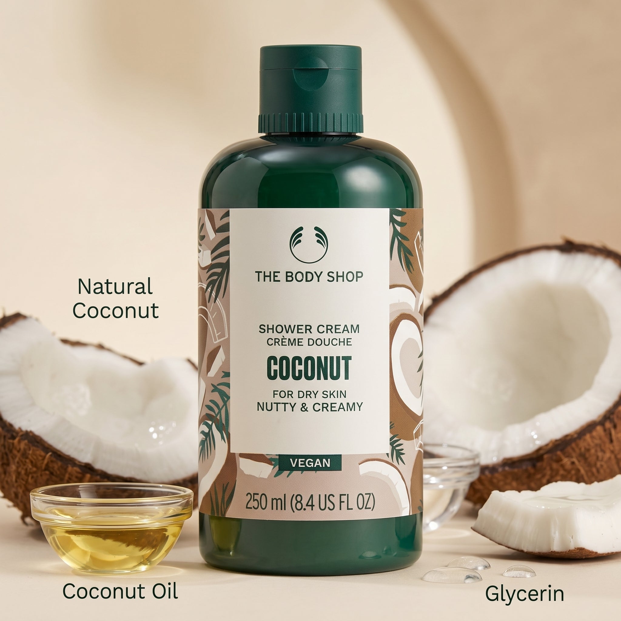 The Body Shop Cocounut Shower Cream250ml