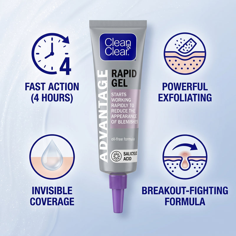 Clean & Clear Advantage Fast Action Spot Treatment Gel 15ml
