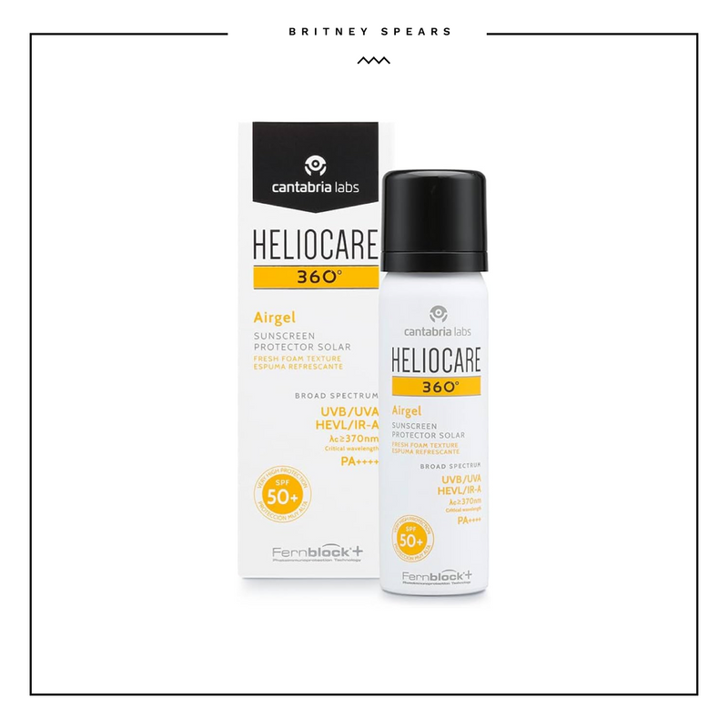 Heliocare 360 Airgel Sunscreen Protector Solar SPF 50+PA++++ 60ml