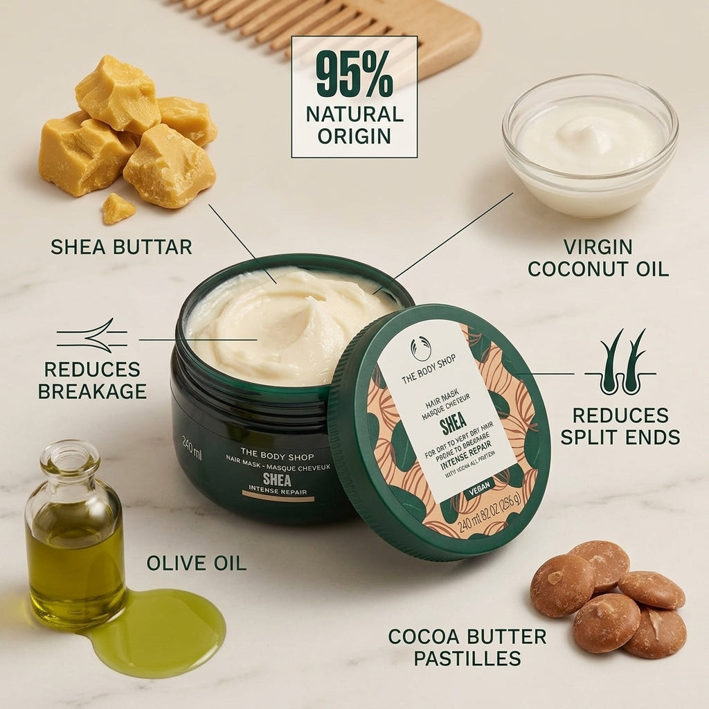 The Body Shop Shea Hair Mask 240ml