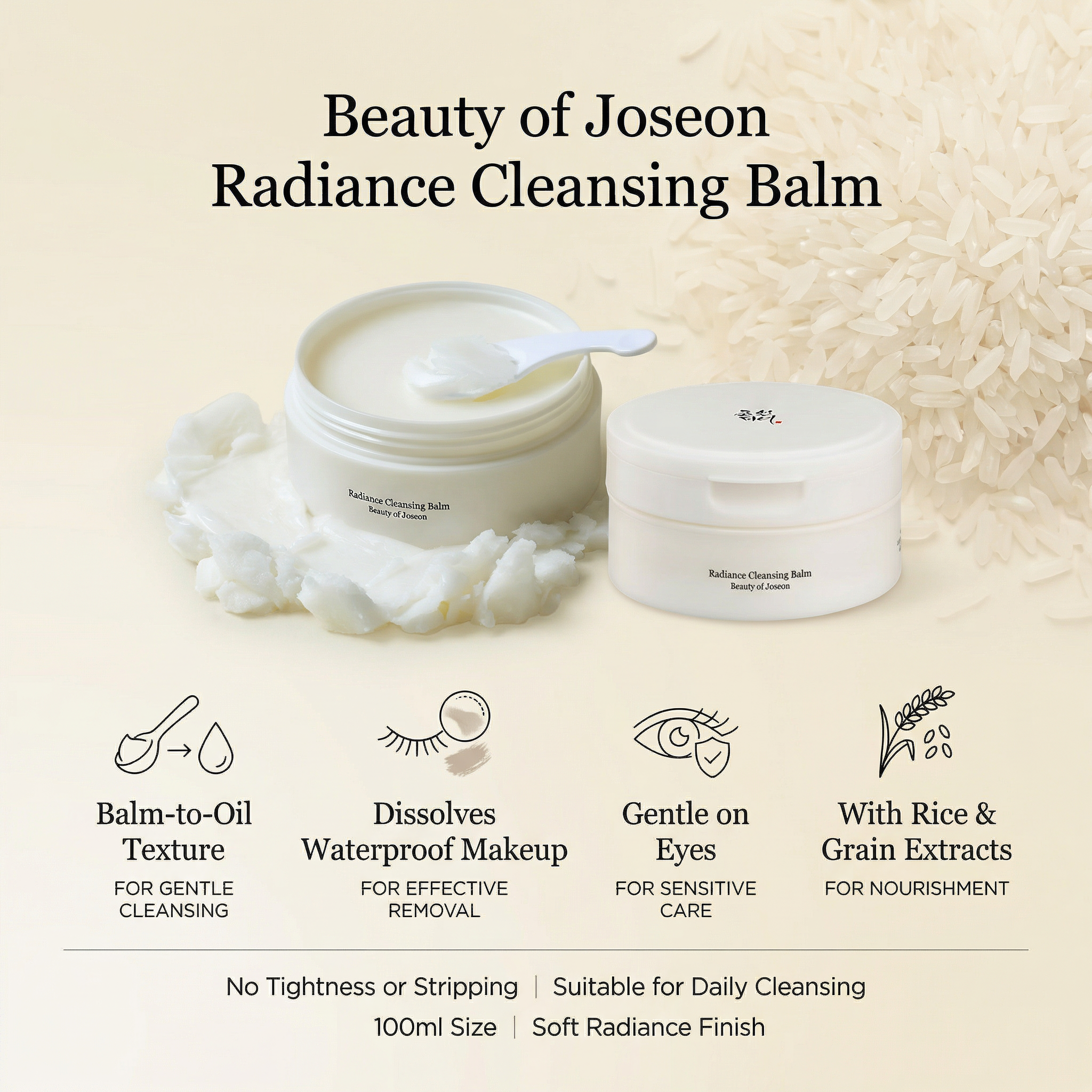 Beauty of Joseon Radiance cleansing balm 100ml