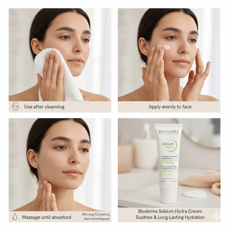 Bioderma Sebium Hydra Moisturising 40ml Cream
