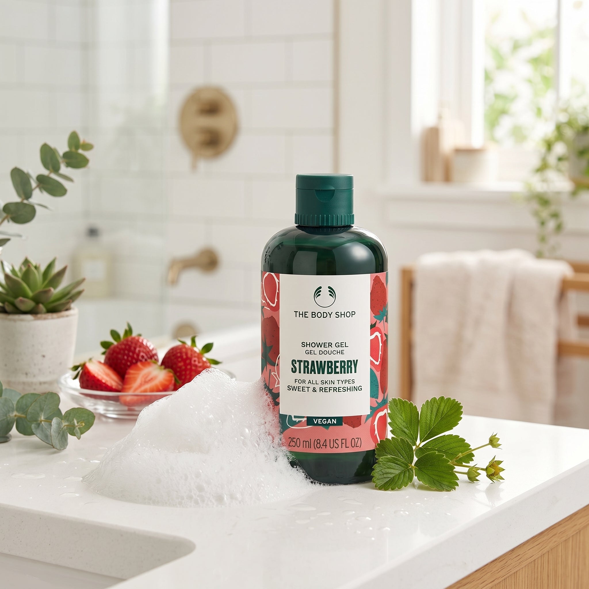 The Body Shop Strawberry Shower Gel 250ml