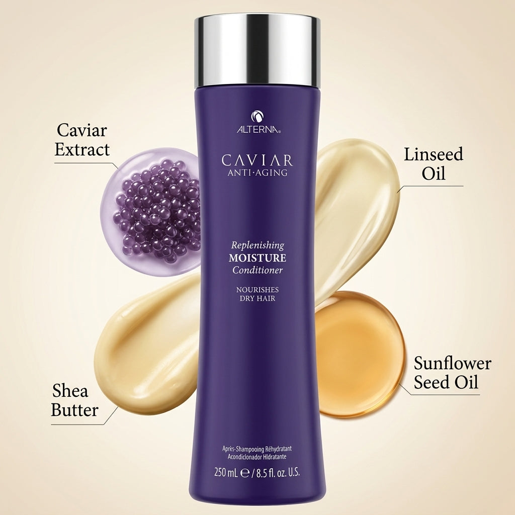 Alterna Caviar Anti-Aging Replenishing Moisture Conditioner For Dry Hair 250ml