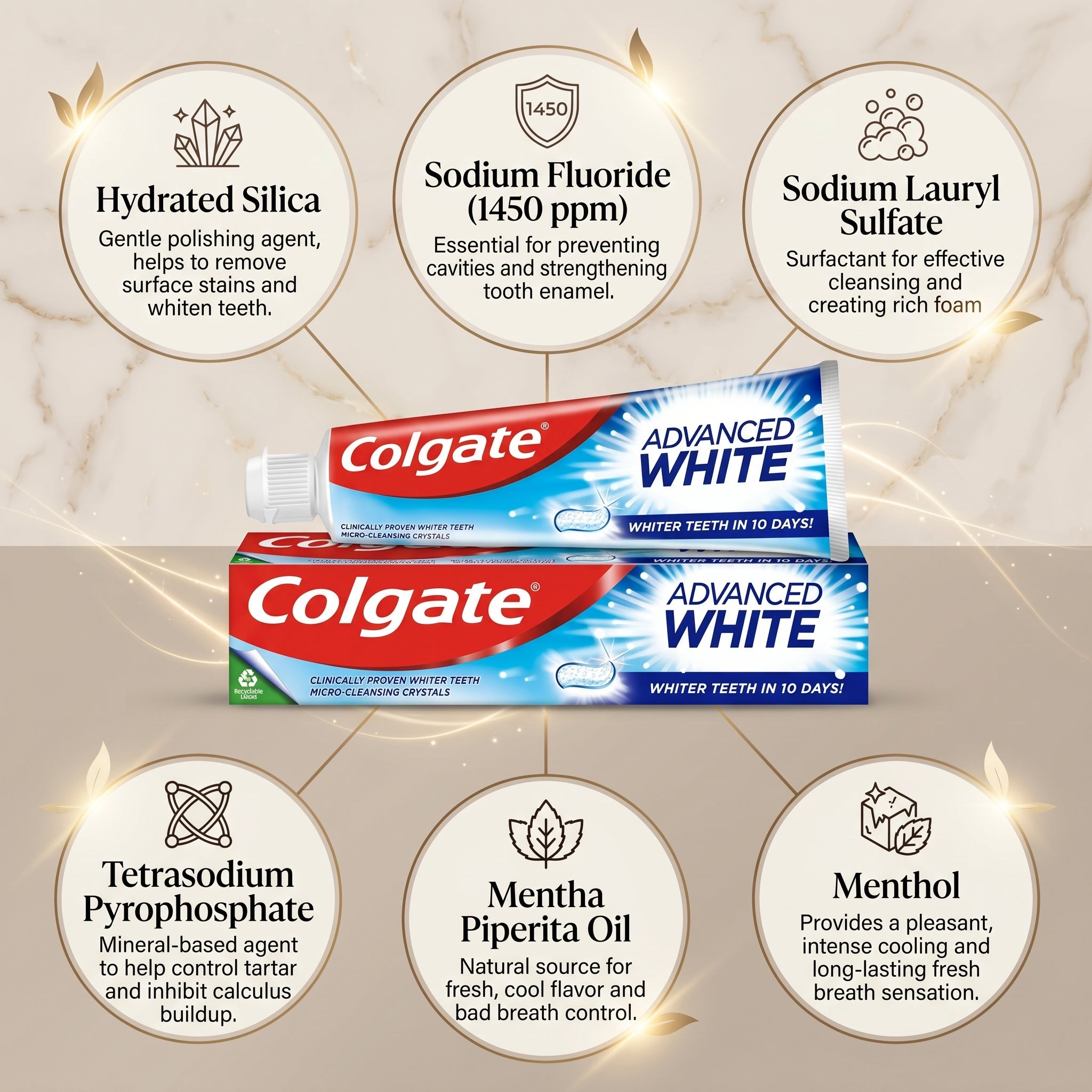 Colgate Advanced White Toothpaste 100ml
