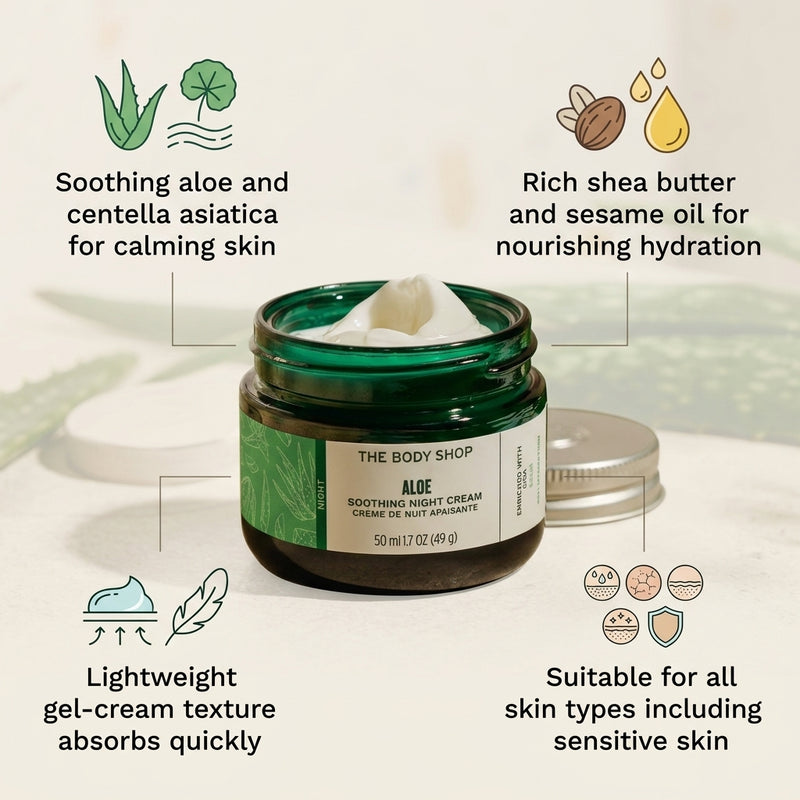 The Body Shop Aloe Soothing Night Cream 50ml