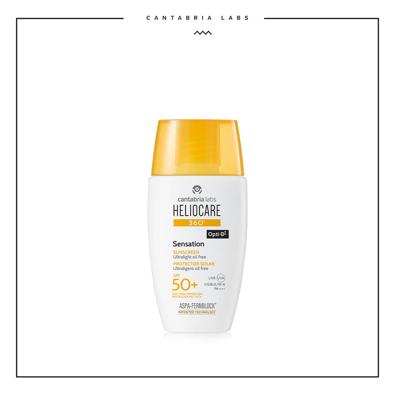 Heliocare 360 sensation sunscreen Opti-D SPF 50+ UVA UVB 50ml