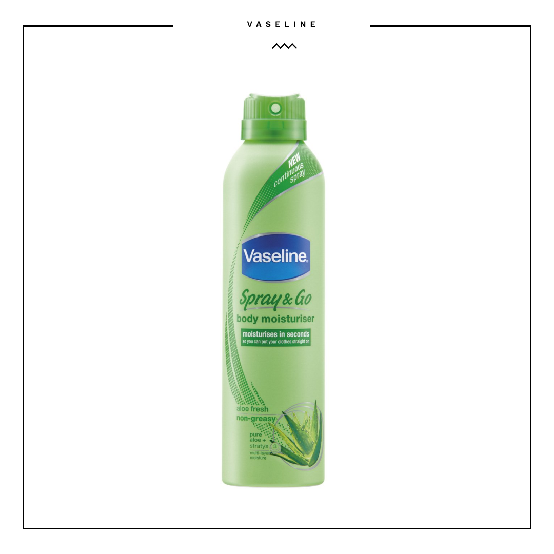 Vaseline Spray & Go Aloe Fresh 190ml Skin Care