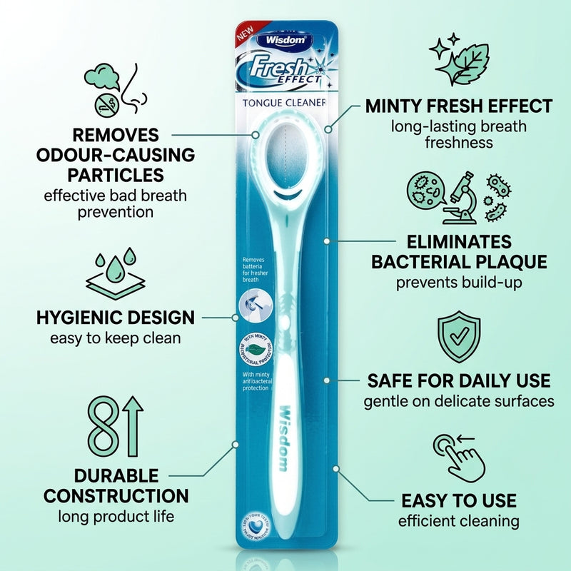 Wisdom Fresh Effect Tongue Cleaner
