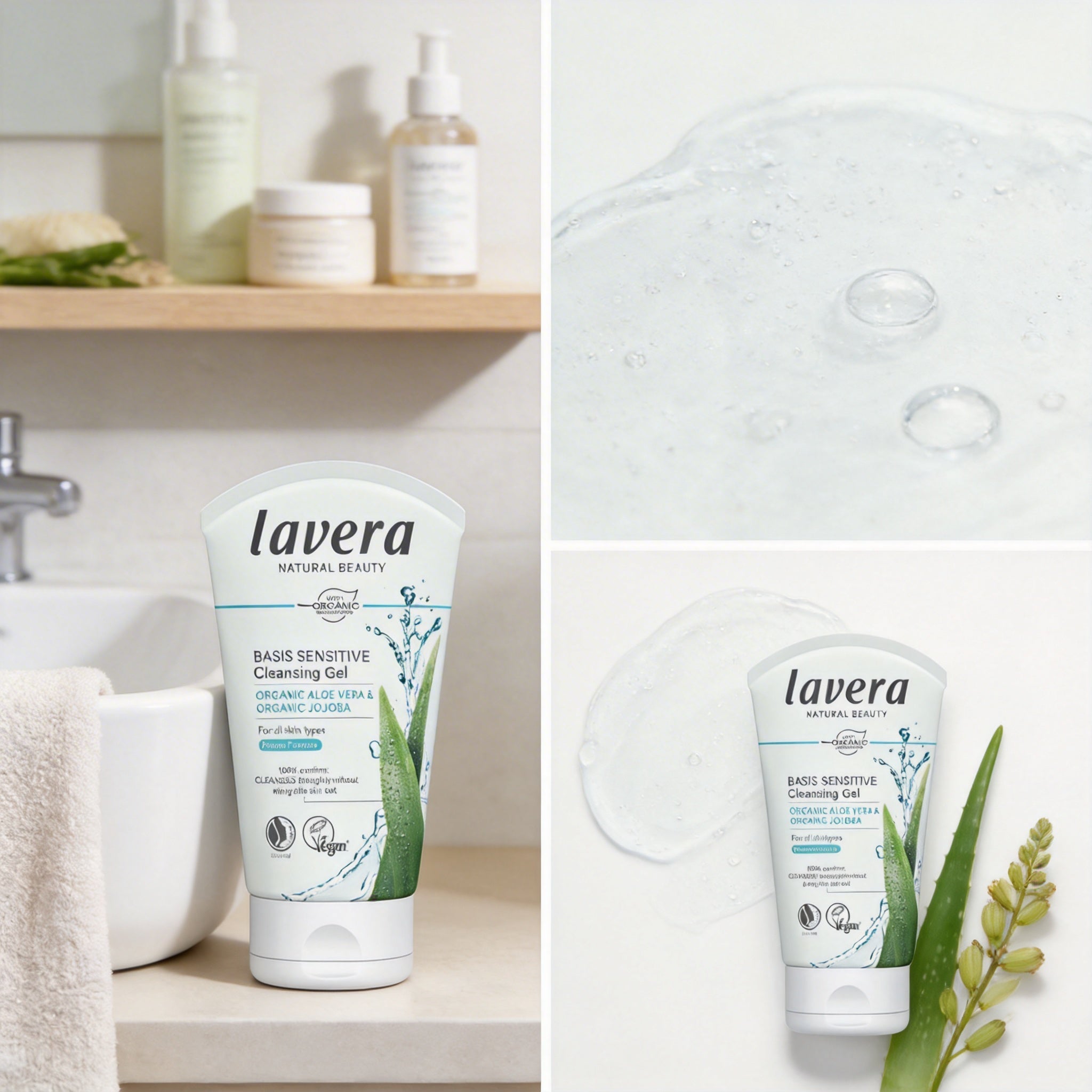 Lavera Basis Sensitiv Cleansing Gel 125ml