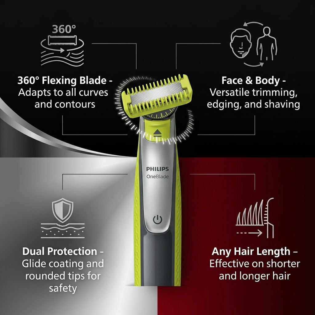 Philips OneBlade 360 Face + Body 100g