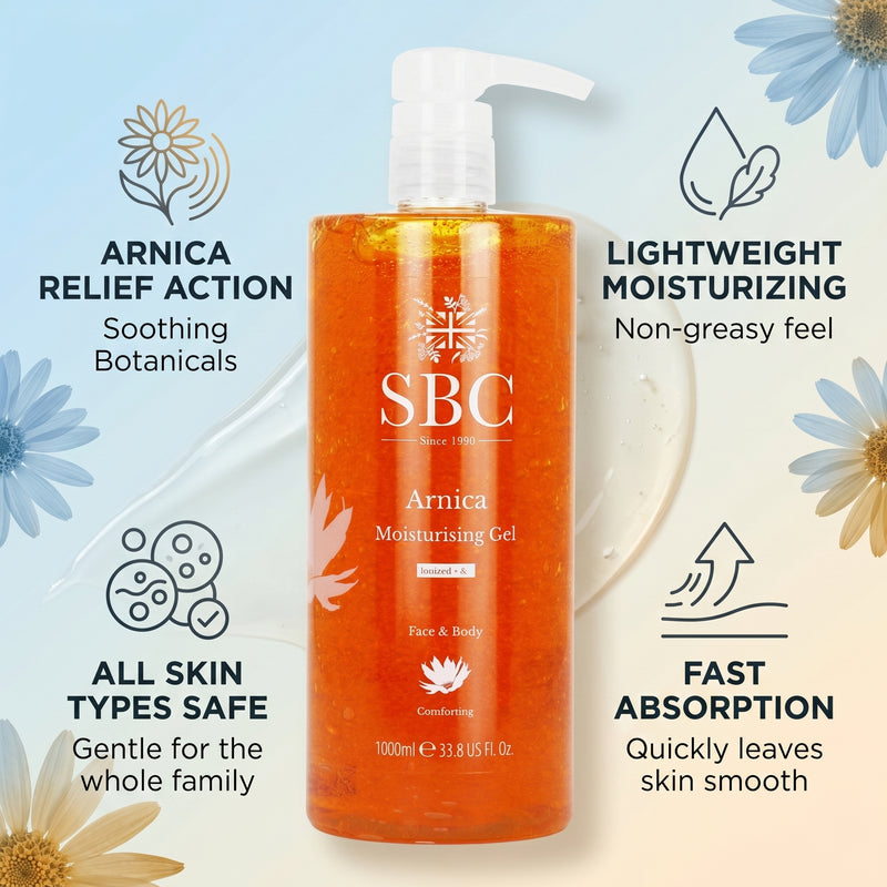 SBC Skincare Arnica Moisturising Gel 1000ml