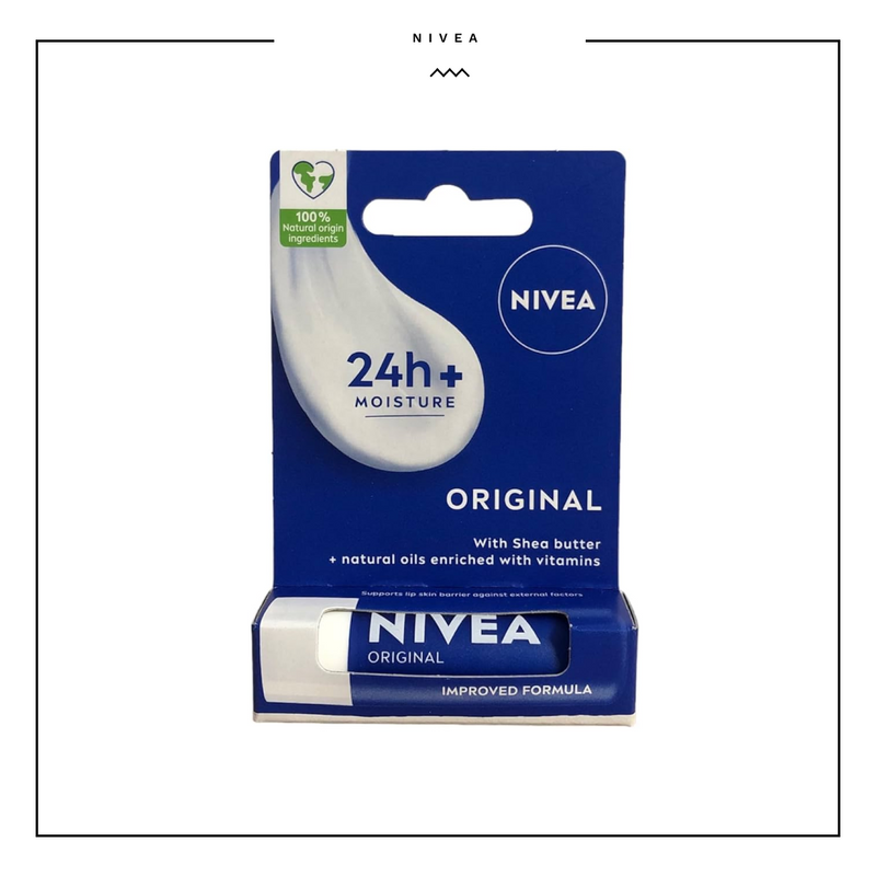 Nivea Original Care Caring Lip Balm 4.8g