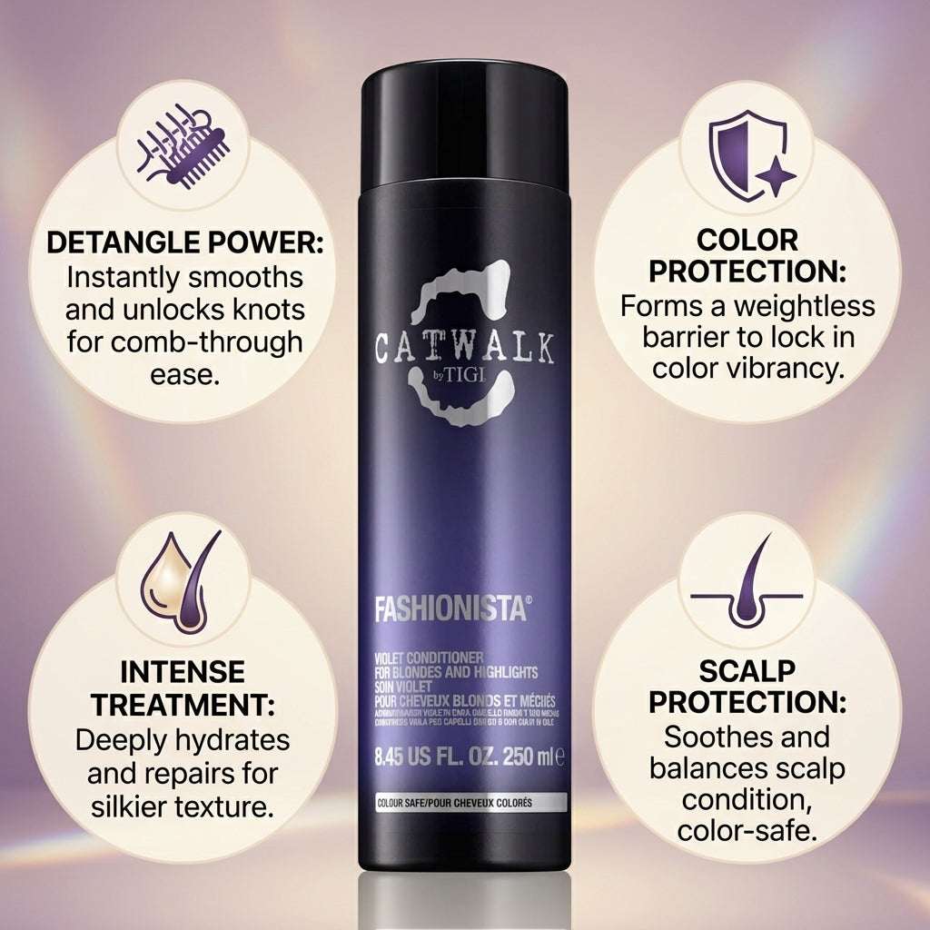 TIGI Catwalk Fashionista Violet Conditioner 250ml