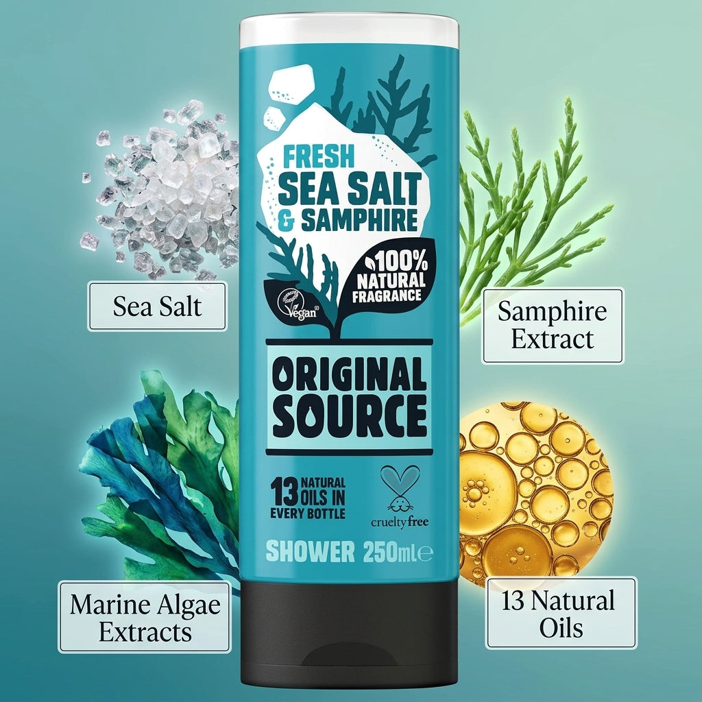 Original Source Fresh Sea Salt & Samphire Gel 250ml