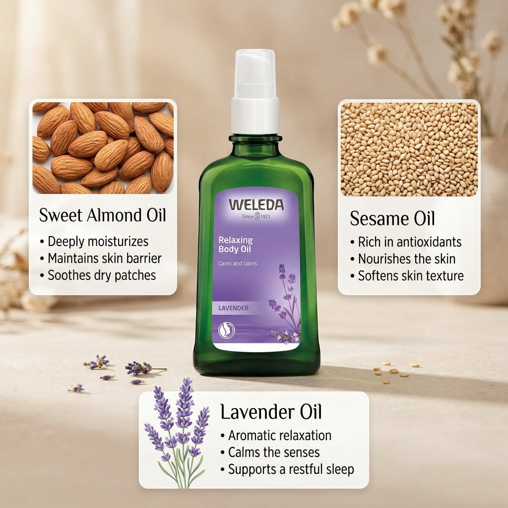 Weleda Lavender Relaxing Body Oil 100ml