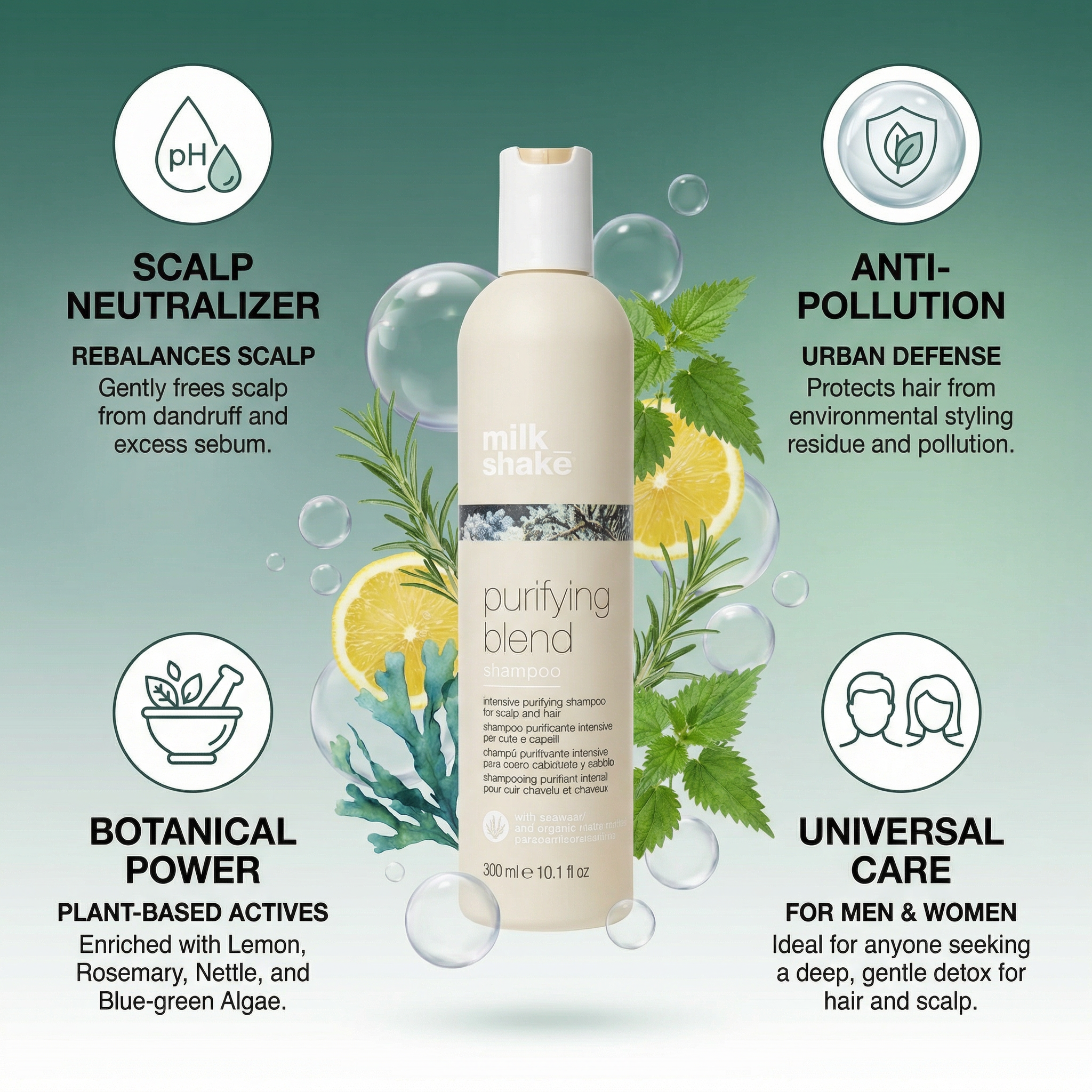 Milk Shake Purifying Blend Shampoo 300ml