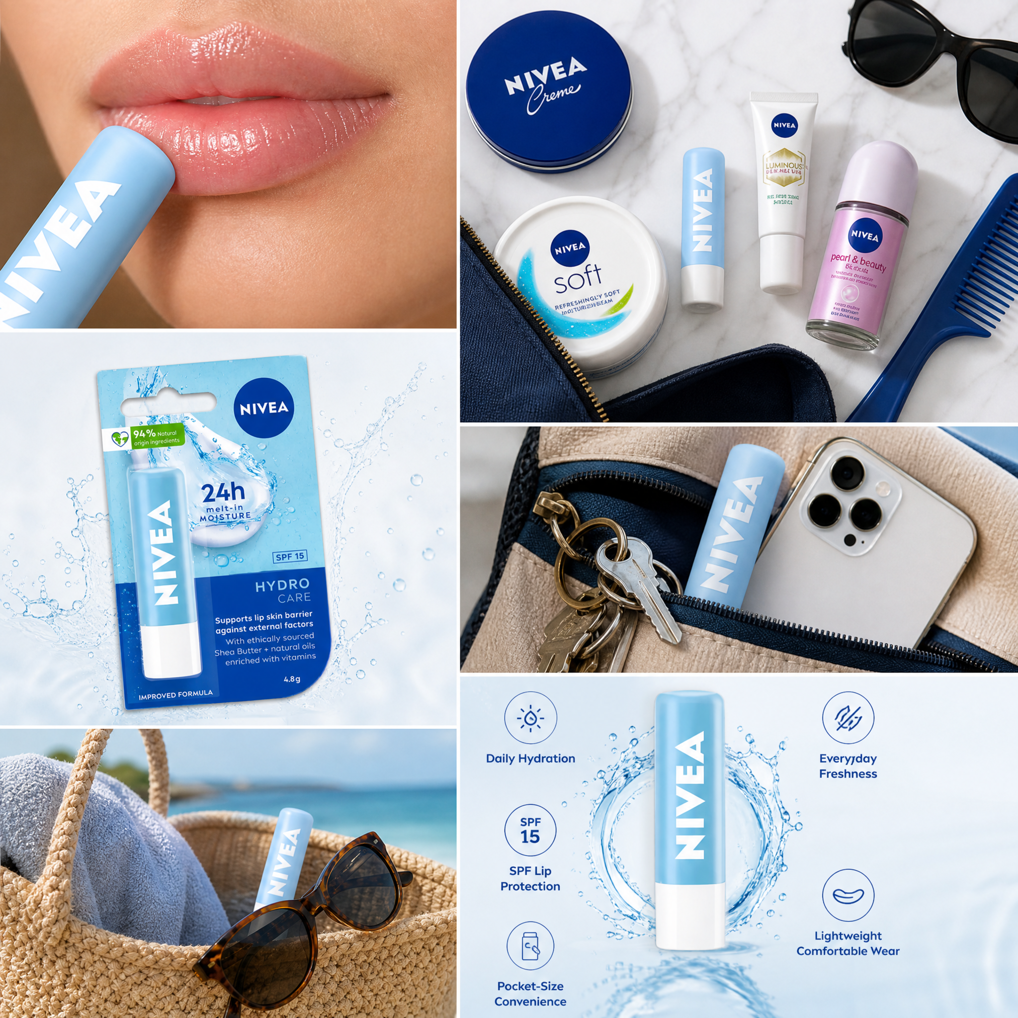 Nivea Lip Hydrocare 4.8G