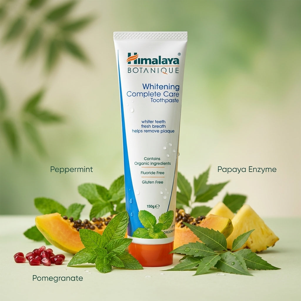 Himalaya Whitening Complete Care Toothpaste Simply Peppermint 150g