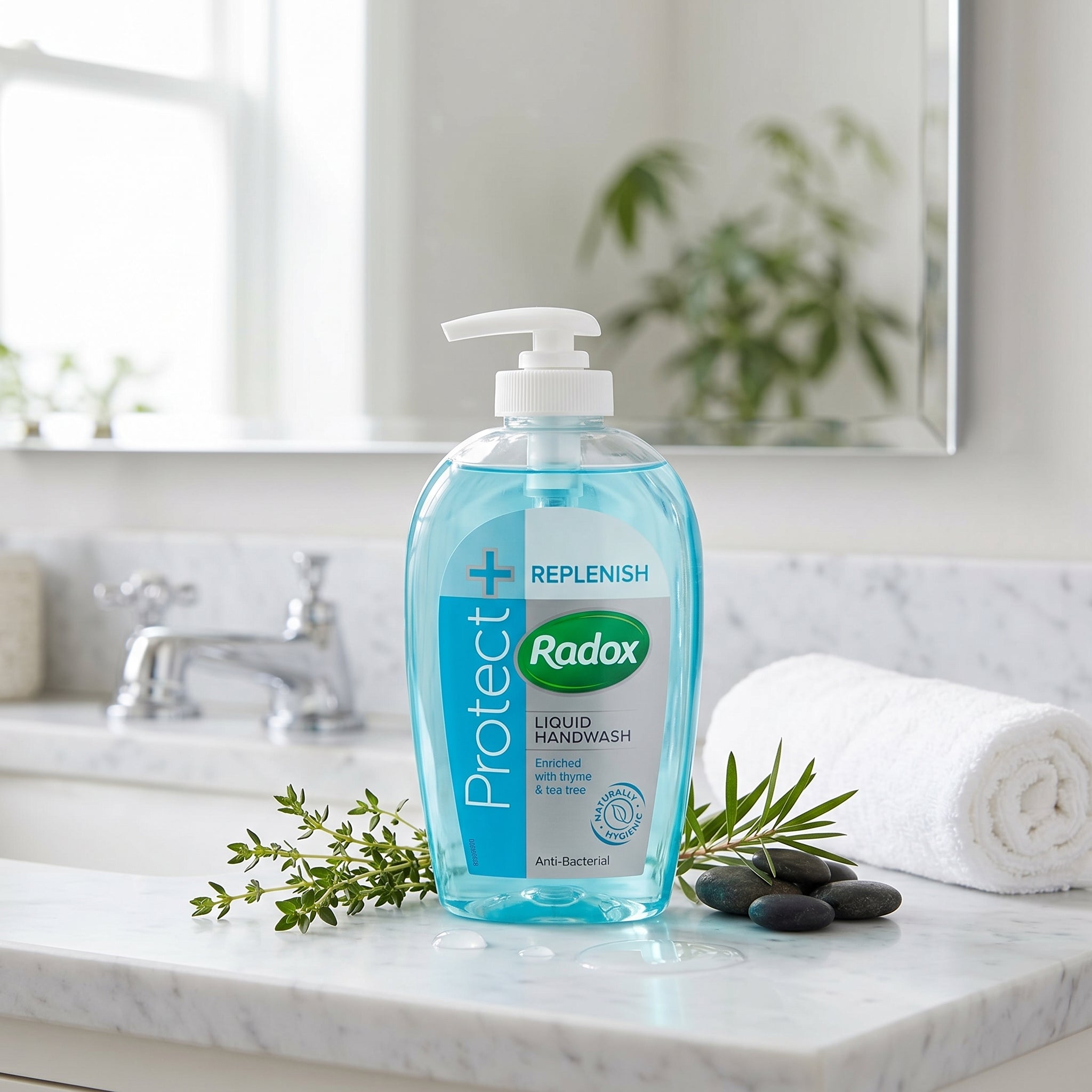 Radox Protect & Replenish Anti-Bacterial Liquid Handwash 250ml